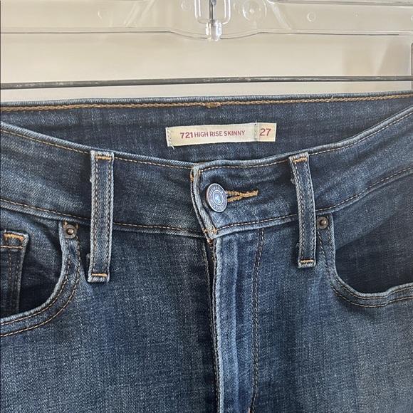 Levi's 721 high rise Skinny Jeans - Picture 2 of 5